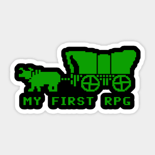 My First RPG Sticker